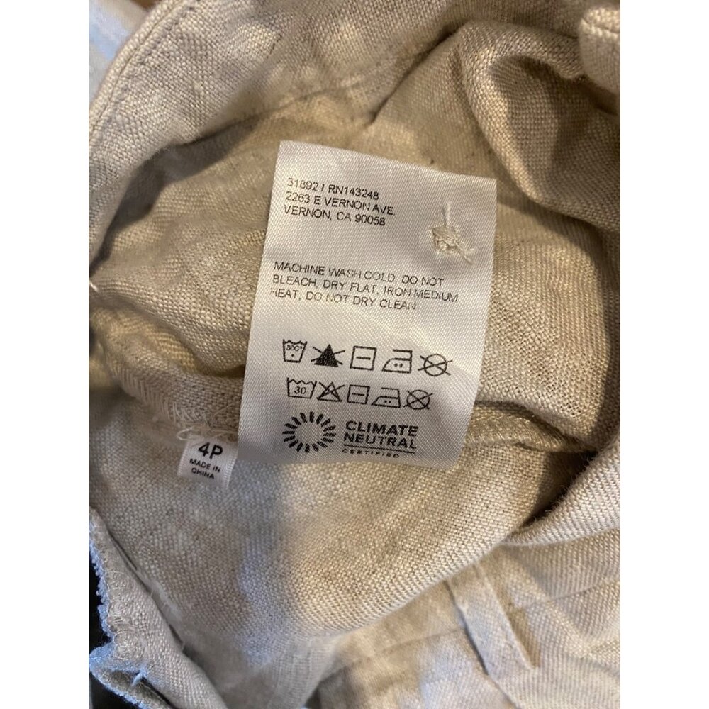 Reformation Cream Wide-Leg Pants - Picture 8 of 8